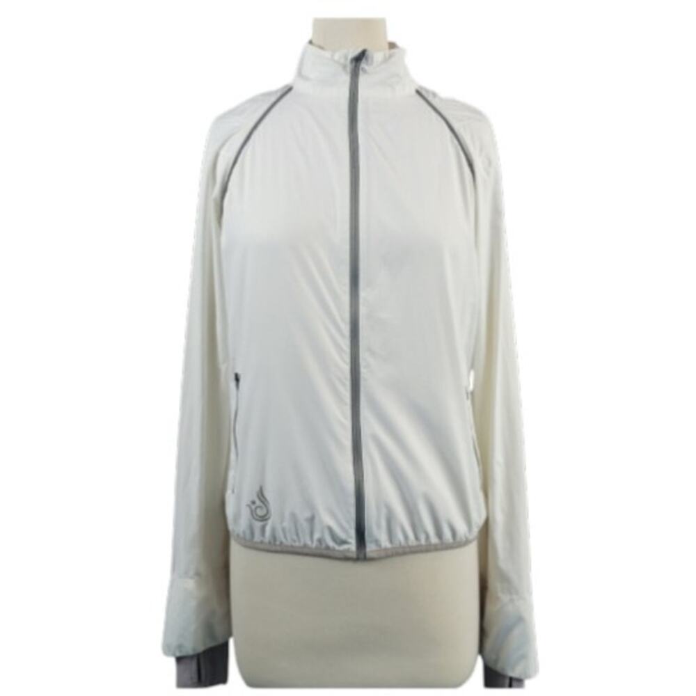 Isis lightweight jacket full zip white size small